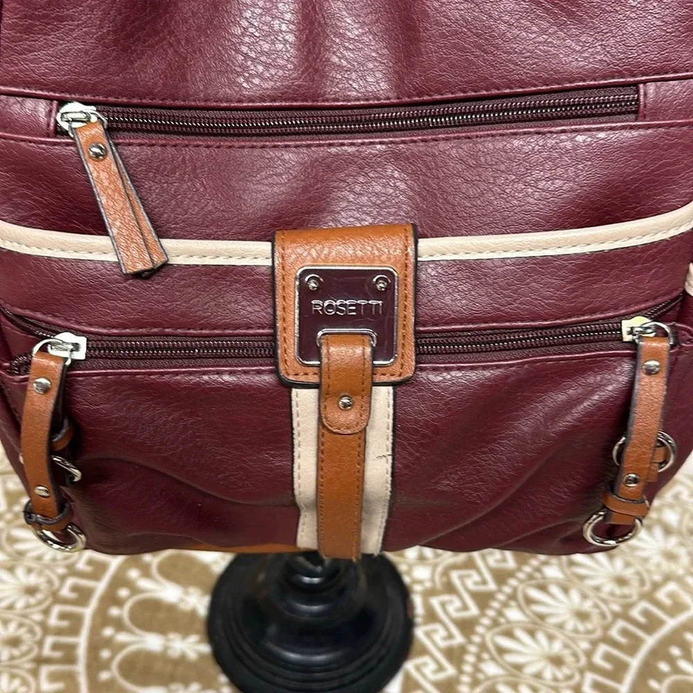 Rosetti Faux Leather Crossbody Bag